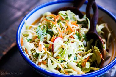 Southwest Coleslaw in bowl
