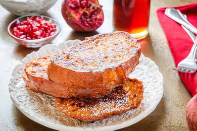 French Toast Recipe with Eggnog