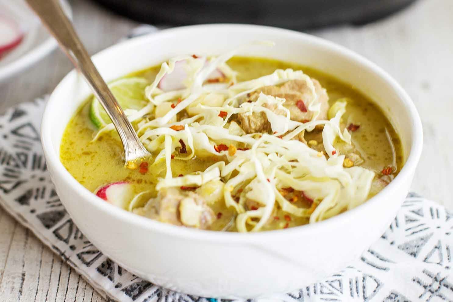 Pork Pozole in the Pressure Cooker