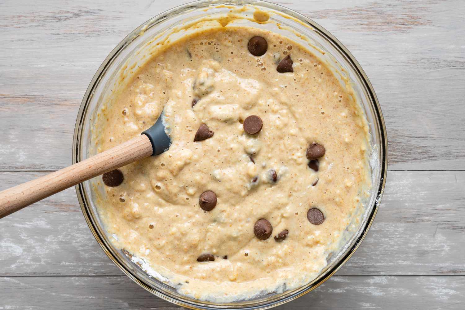 Chocolate Chips Added to Buckeye Pancake Mix