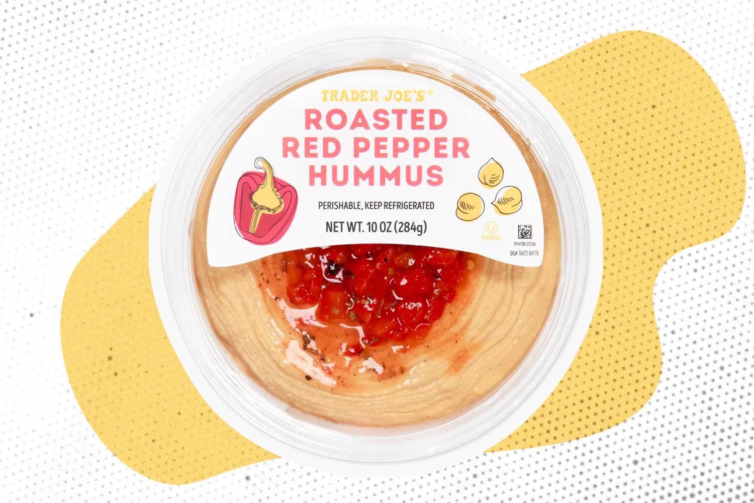 Trader Joe's Roasted Red Pepper Hummus