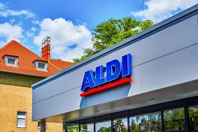 Aldi storefront