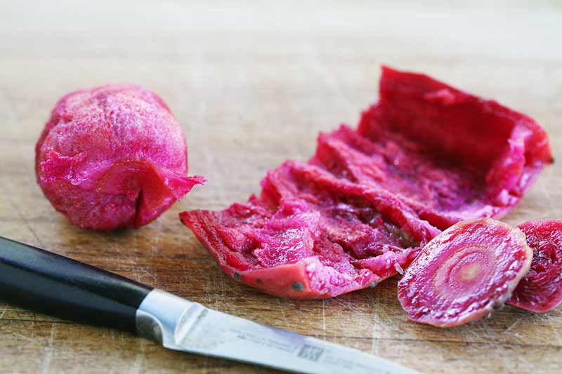 how to eat cactus pear