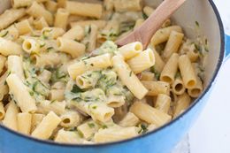 Creamy One Pot Pasta with Zucchini