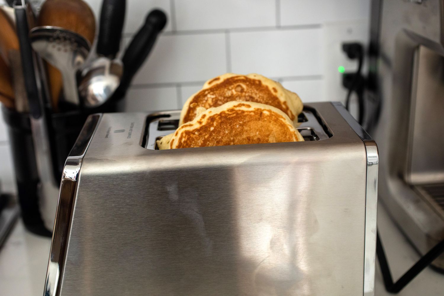 Pancakes in the toaster