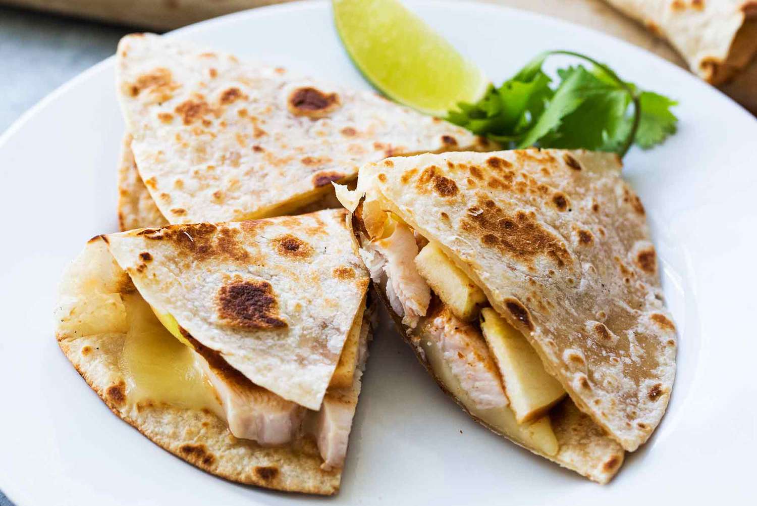 Apple Chicken Quesadilla