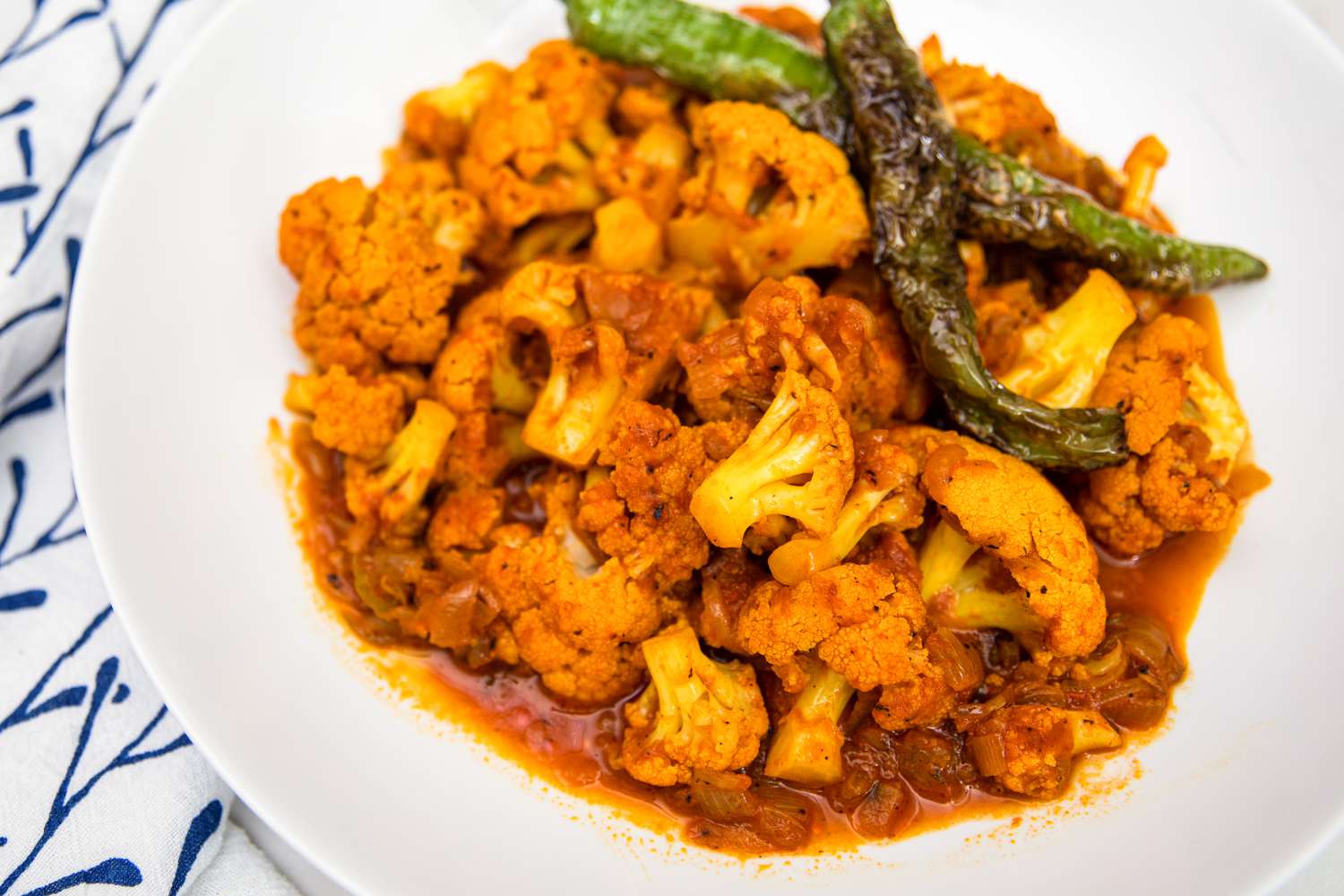 Gholpi (Afghan Stewed Cauliflower)