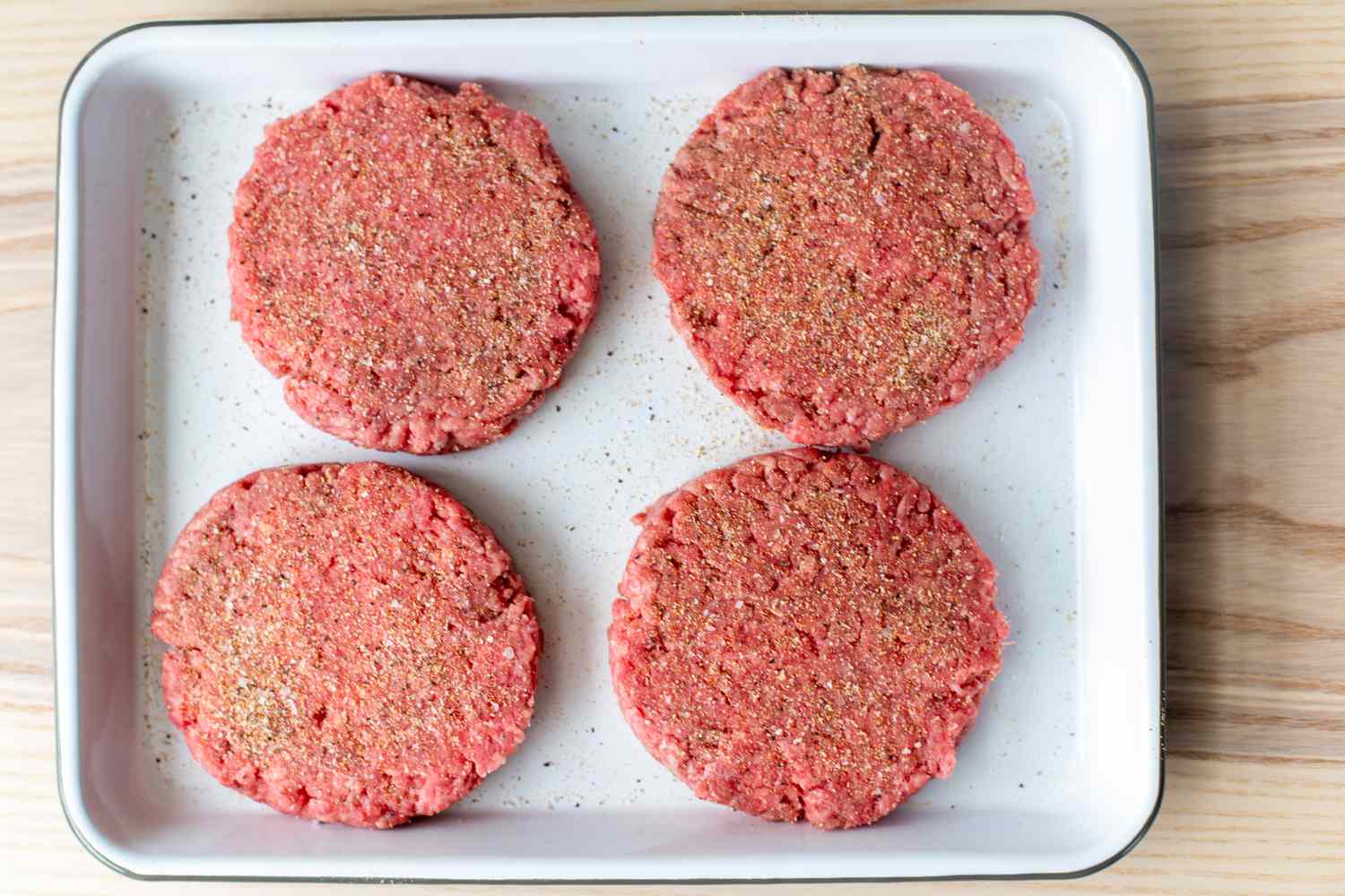 Burges Seasoned With Burger Seasoning for Burger Salad Recipe