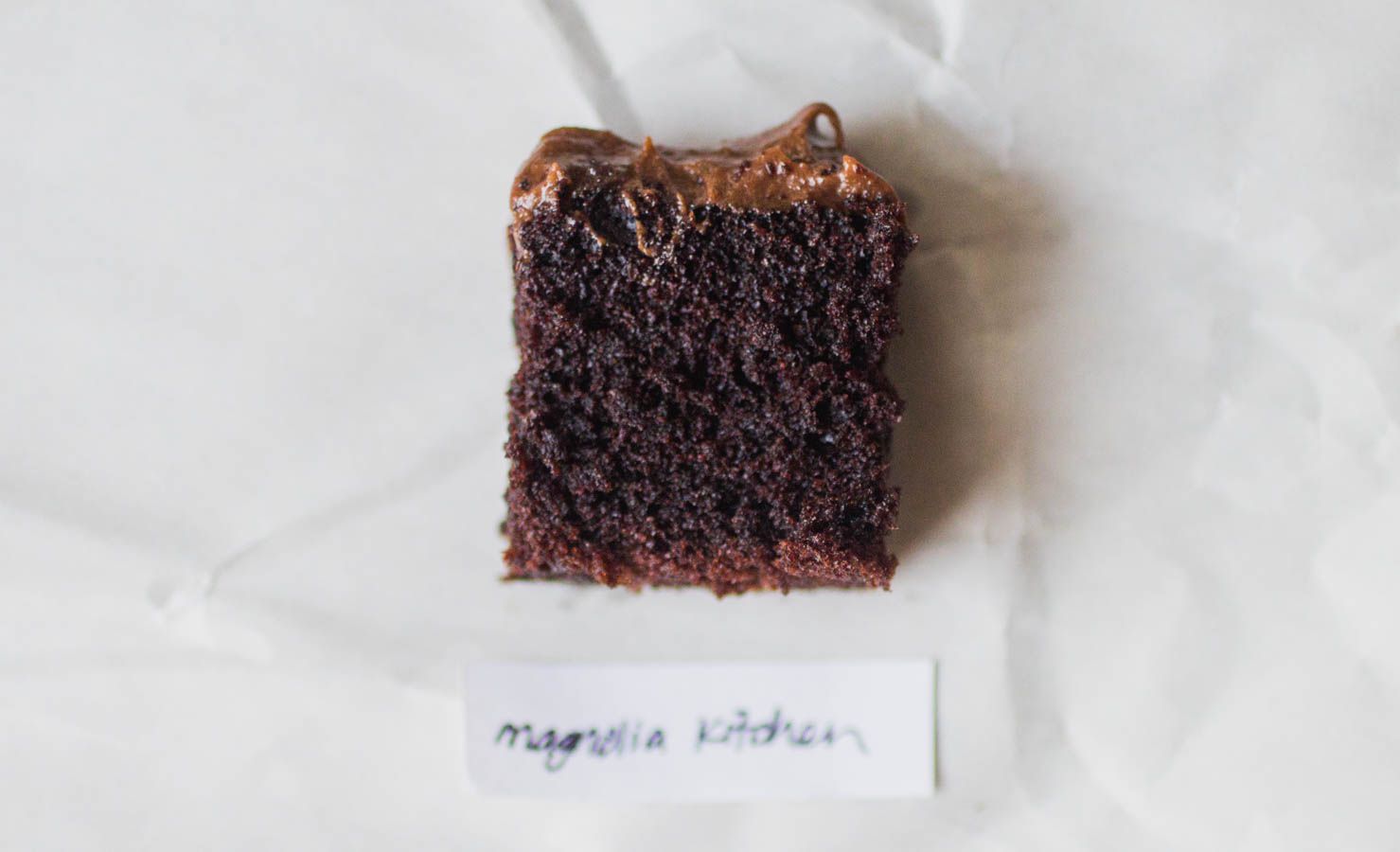 Magnolia Kitchen chocolate cake