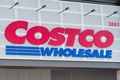 Costco storefront sign