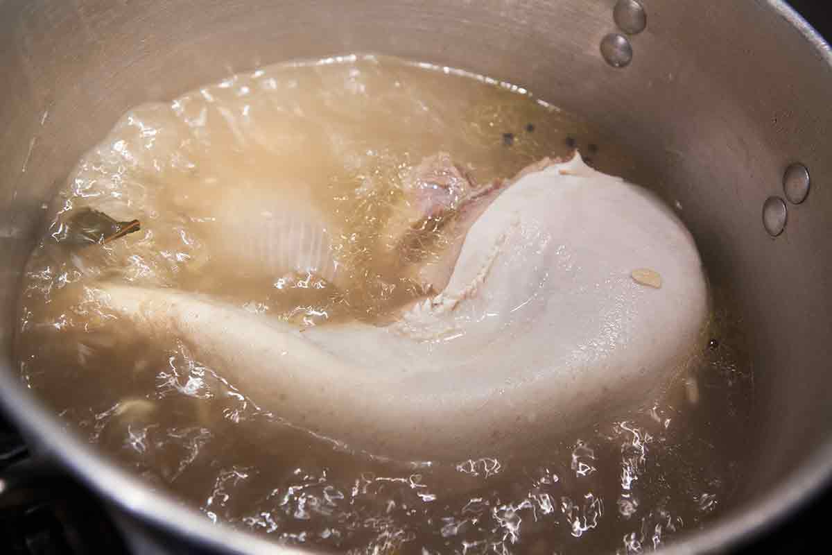 simmer beef tongue is how you cook cow tongue for tacos