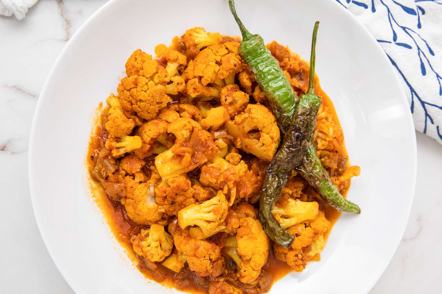 Gholpi (Afghan Stewed Cauliflower)