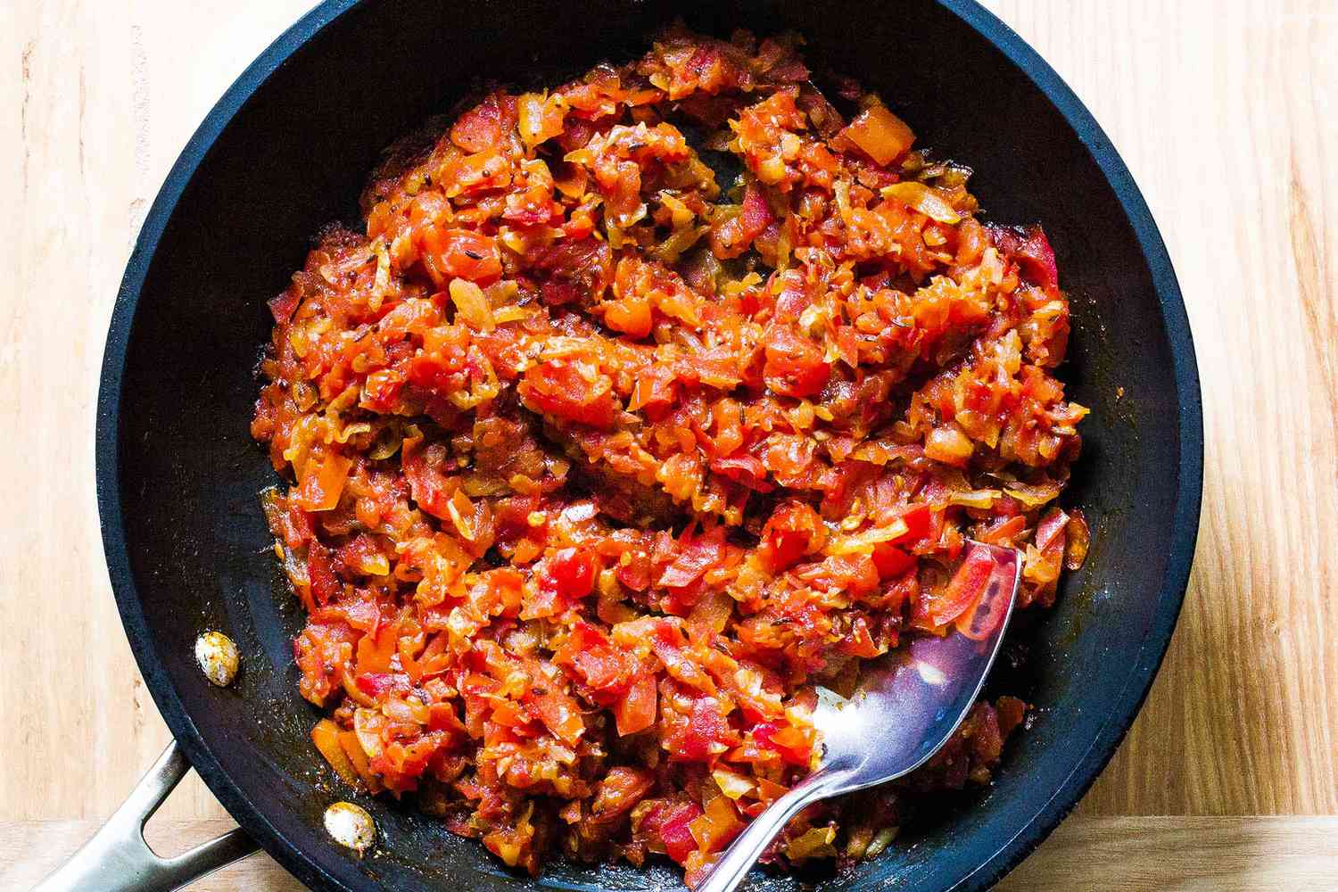 Savory Tomato Jam cook down the jam