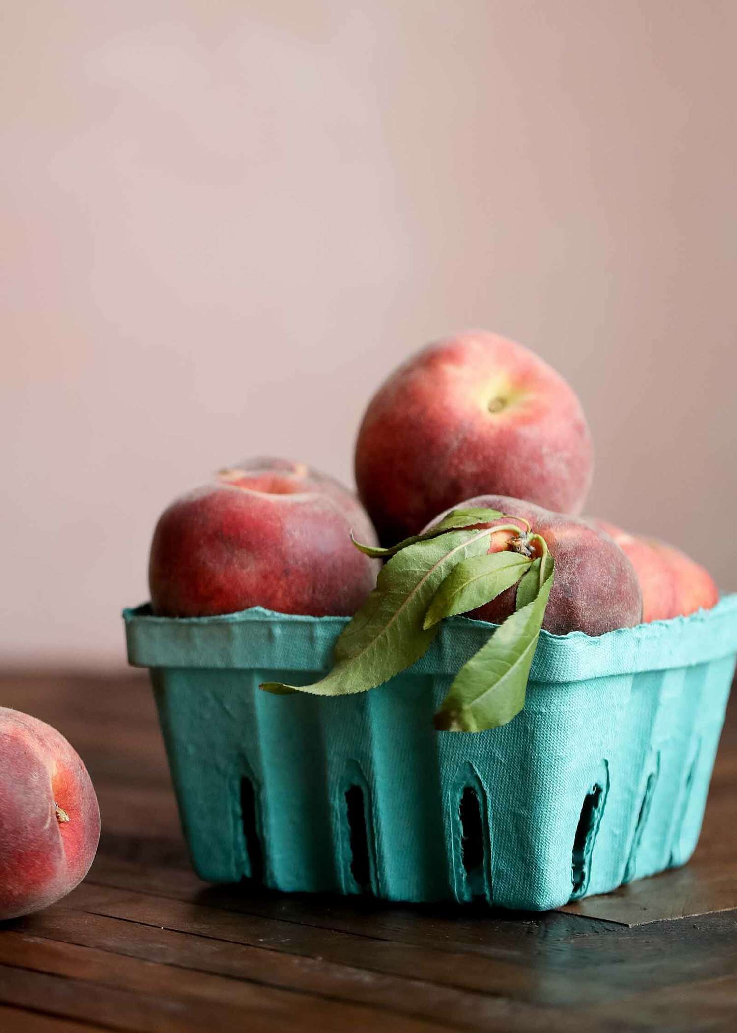 Crisp recipe with peaches