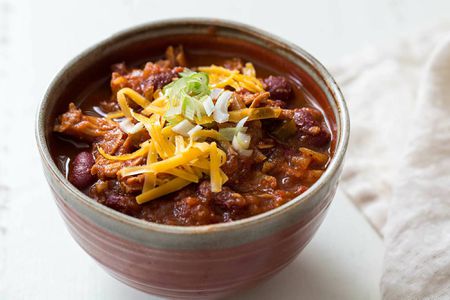 Turkey Chili ready to serve