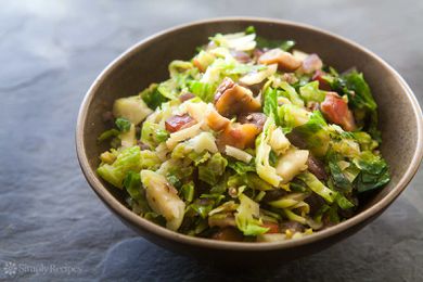 Brussels Sprouts with Bacon and Chestnuts