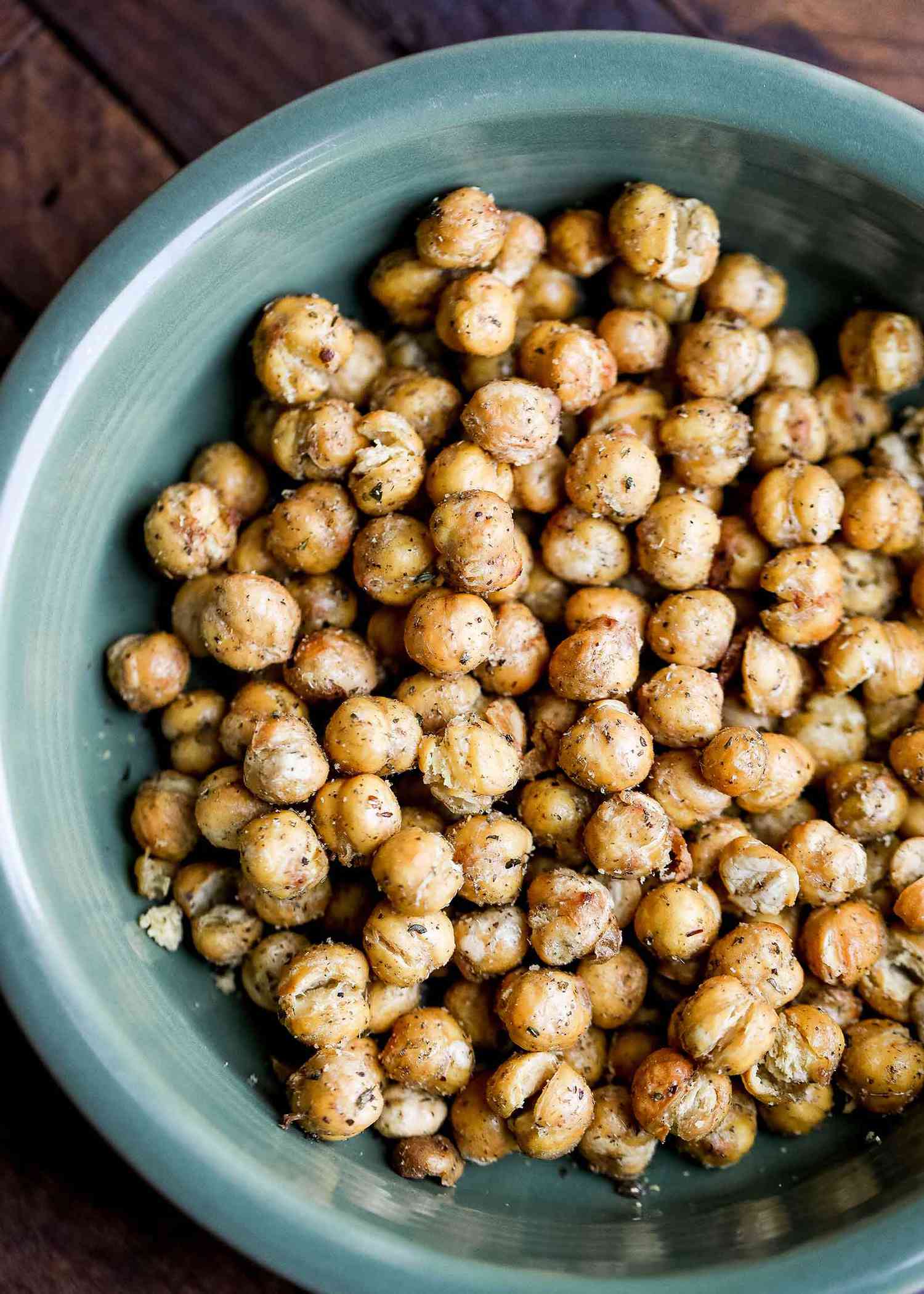 Crispy Air Fried Chickpeas