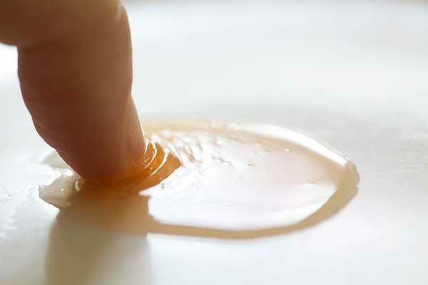 if it wrinkles the jelly is ready