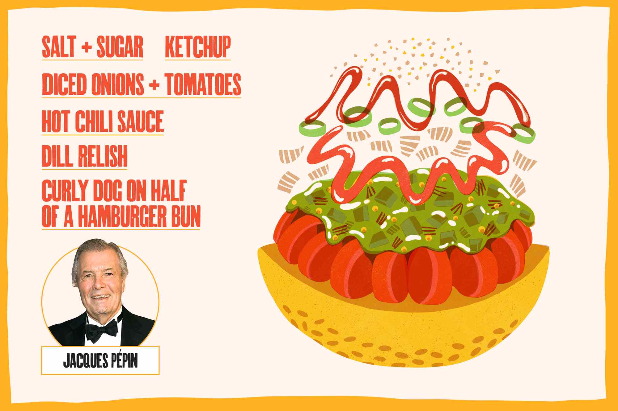 Jacques PÃ©pin hot dog