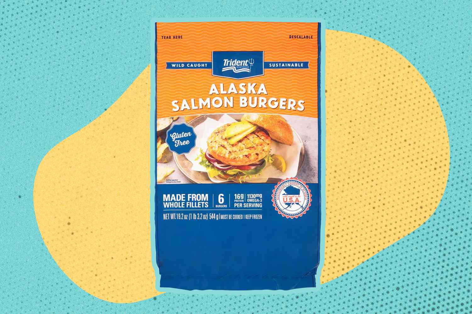 Trident Alaska Salmon Burgers