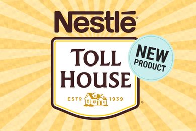 Nestle Toll House logo with a New Product label