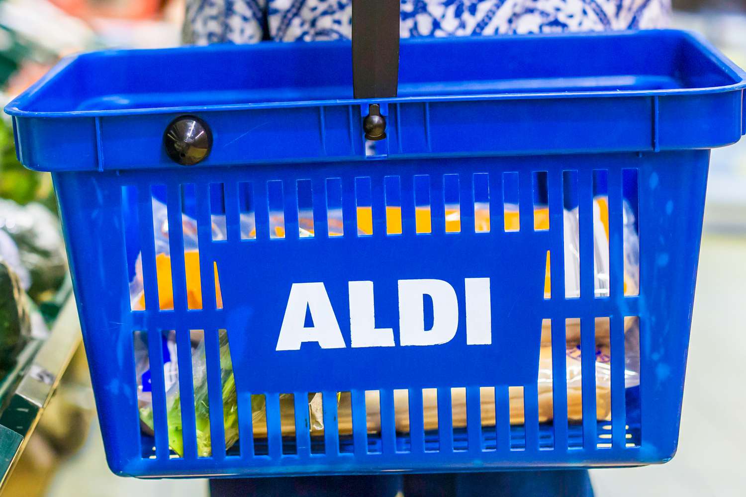 ALDI shopping basket