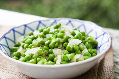 Simple Peas and Onions