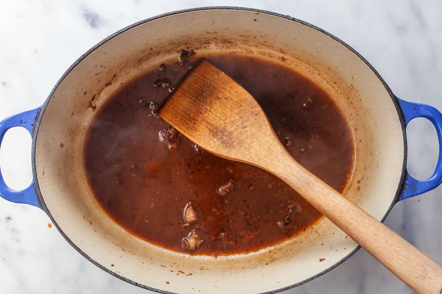 Deglazing pot.