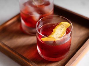 Boulevardier cocktail ingredients negroni with whiskey