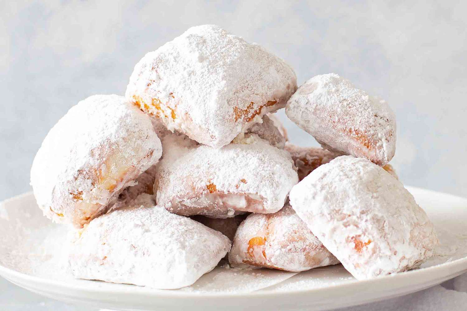 Plate of beignets