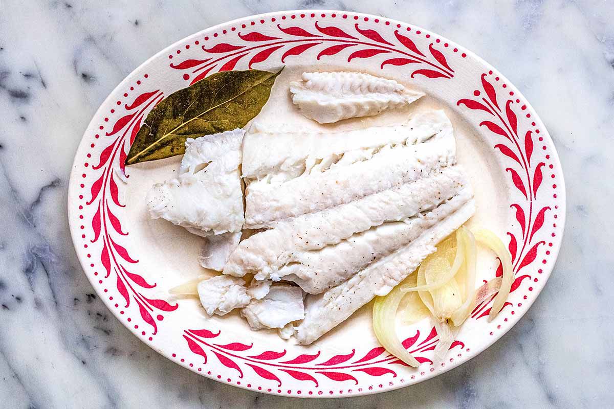 Healthy Fish Cake Recipe - poached fish