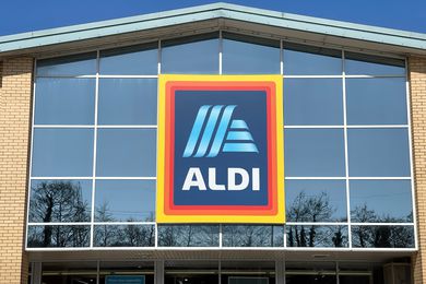 Outside view of an ALDI store