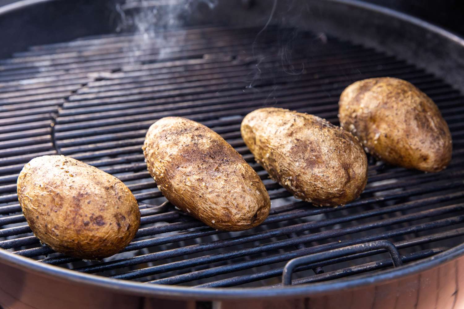 Baked Potato on a Grill