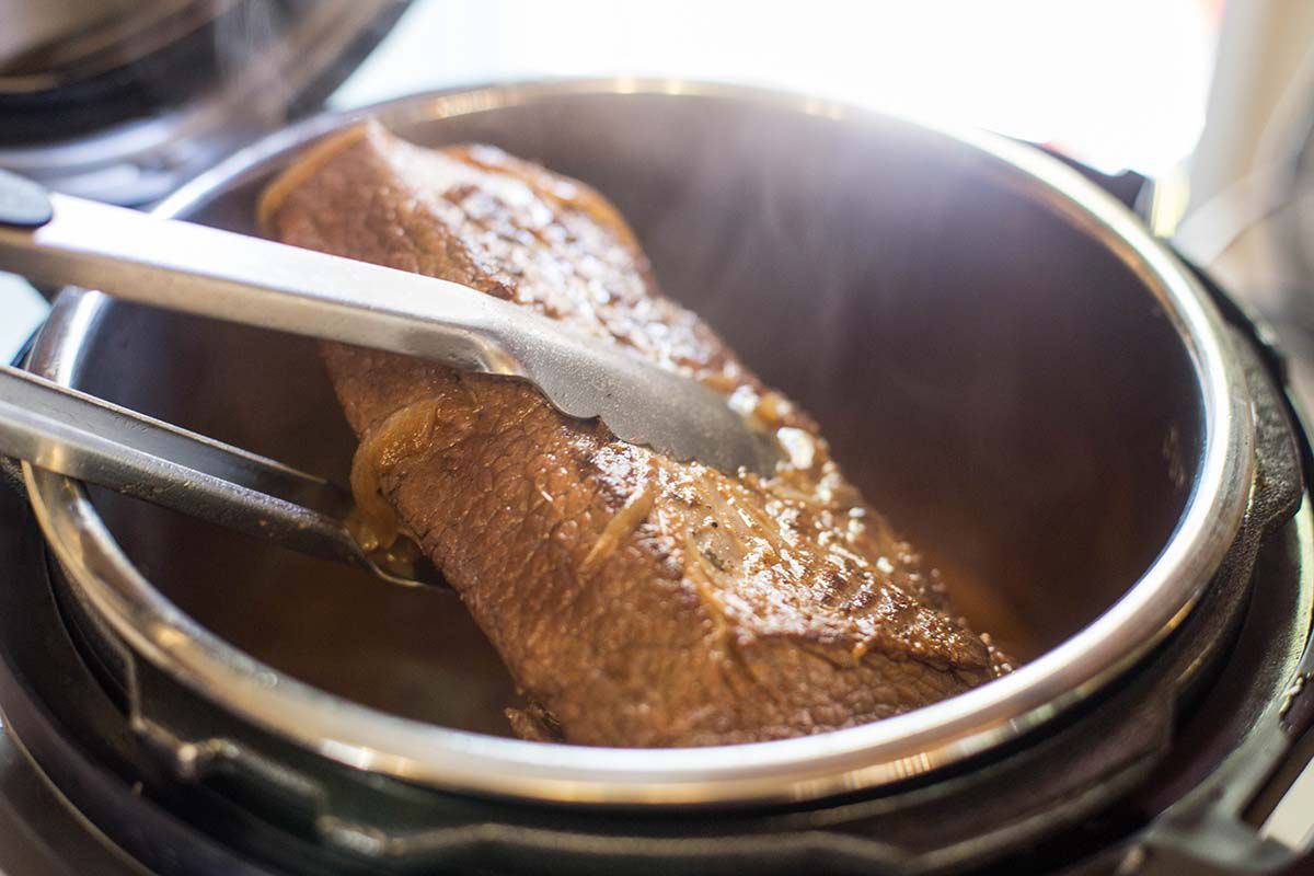 Pressure Cooker Beef Brisket