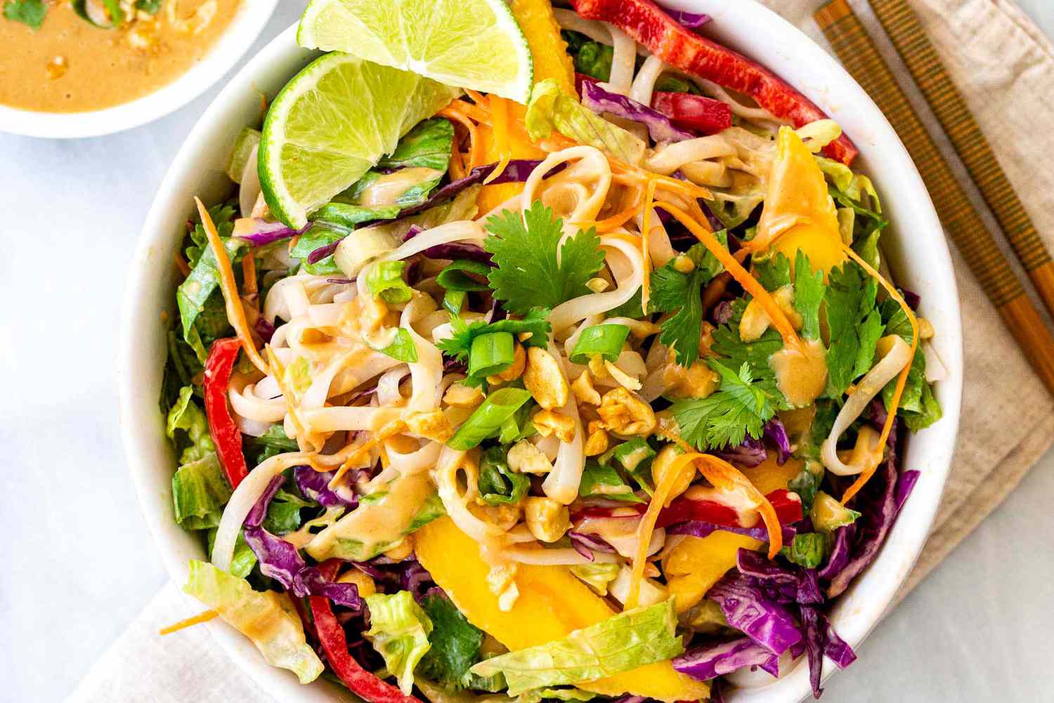 How to Make a Thai Noodle Salad