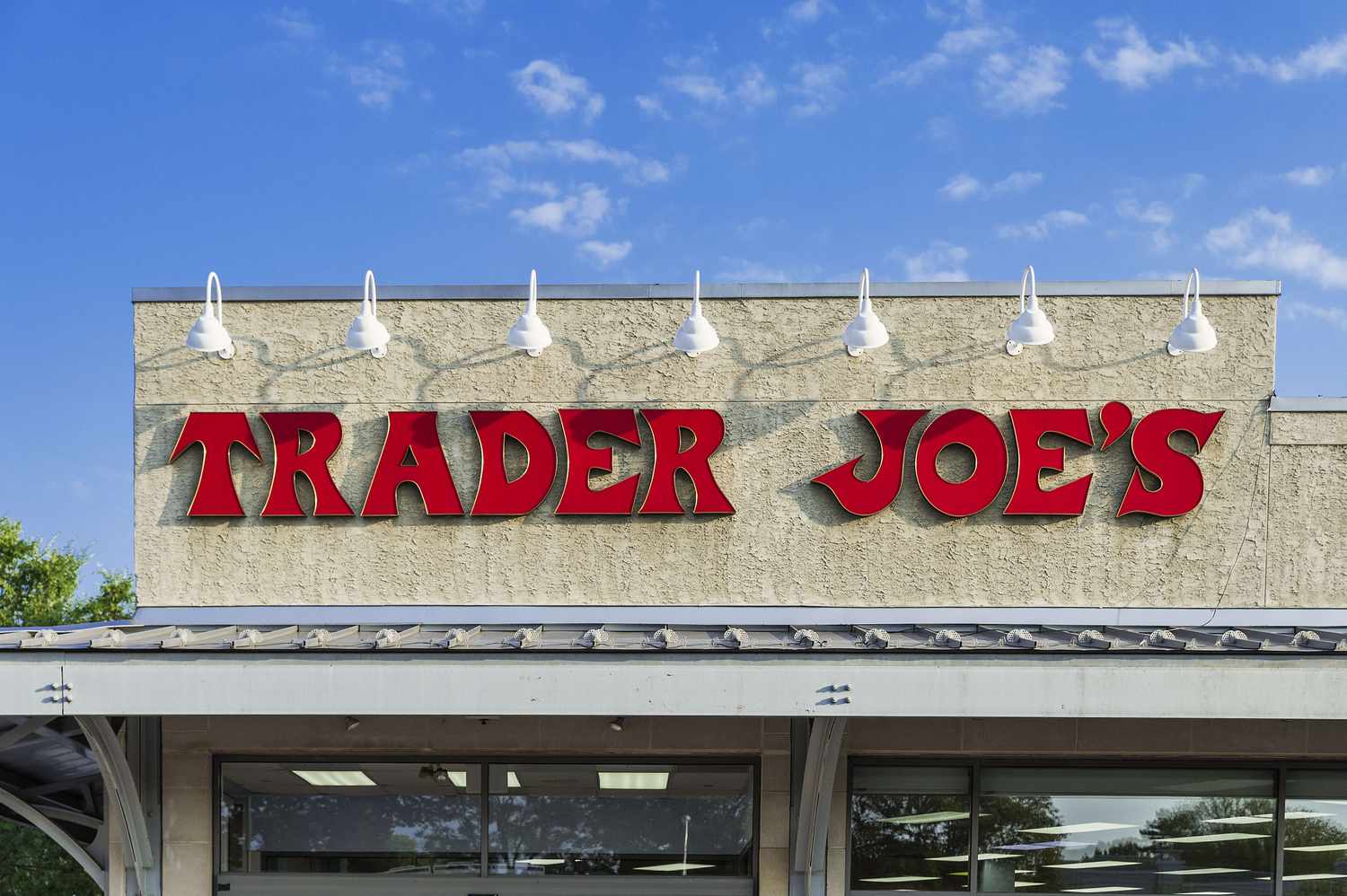 Trader Joe's store sign on a building