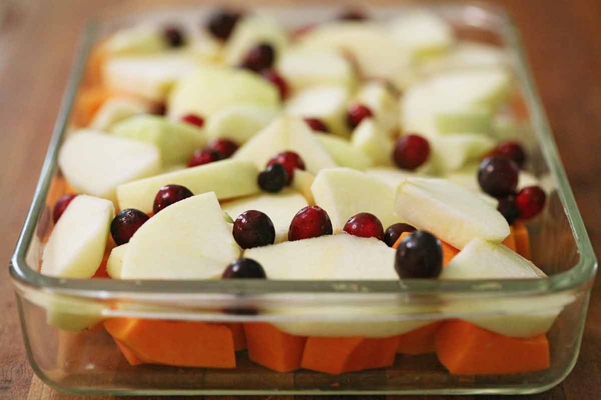 butternut-squash-apple-cranberry-bake-method-1