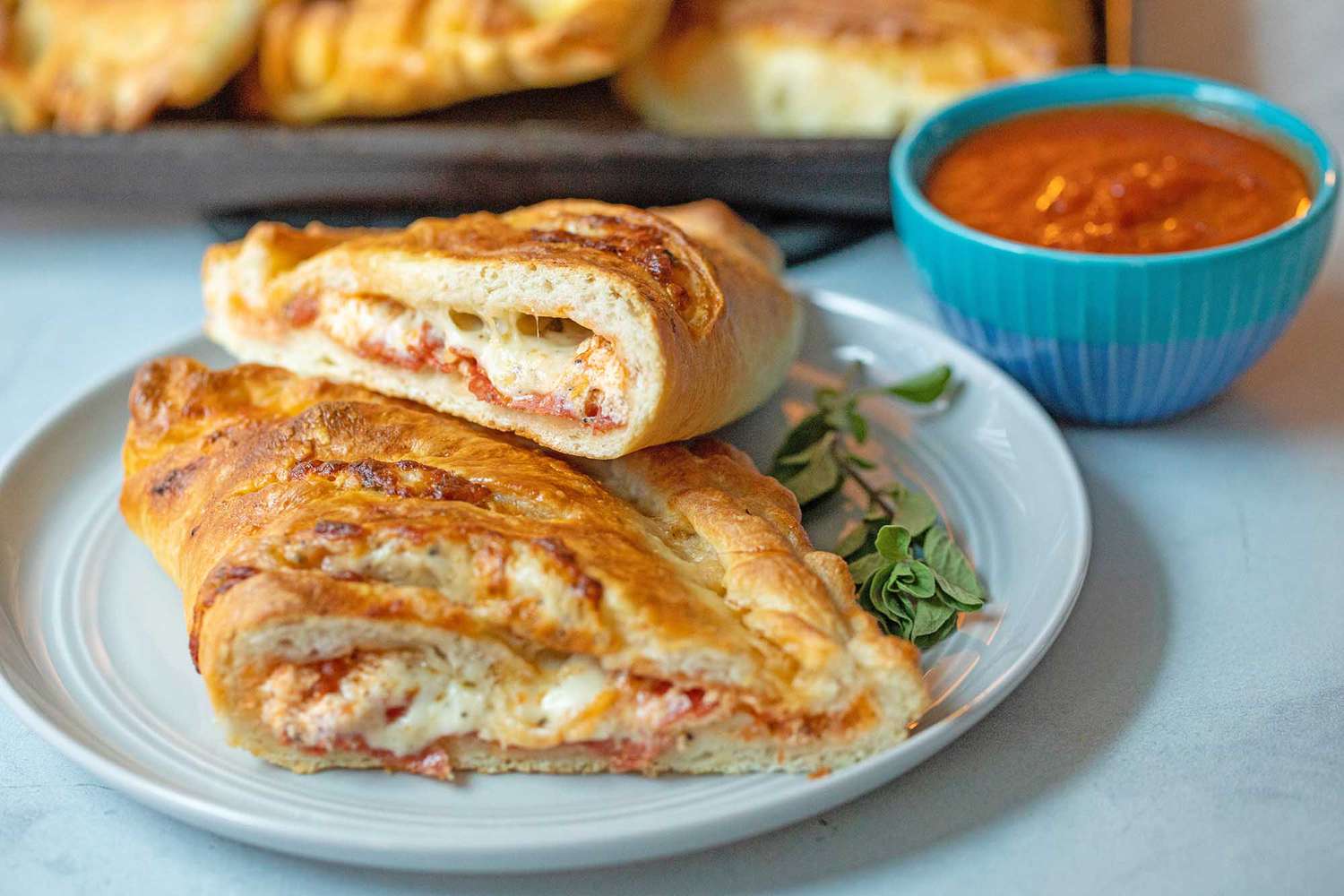 Pepperoni Calzones 