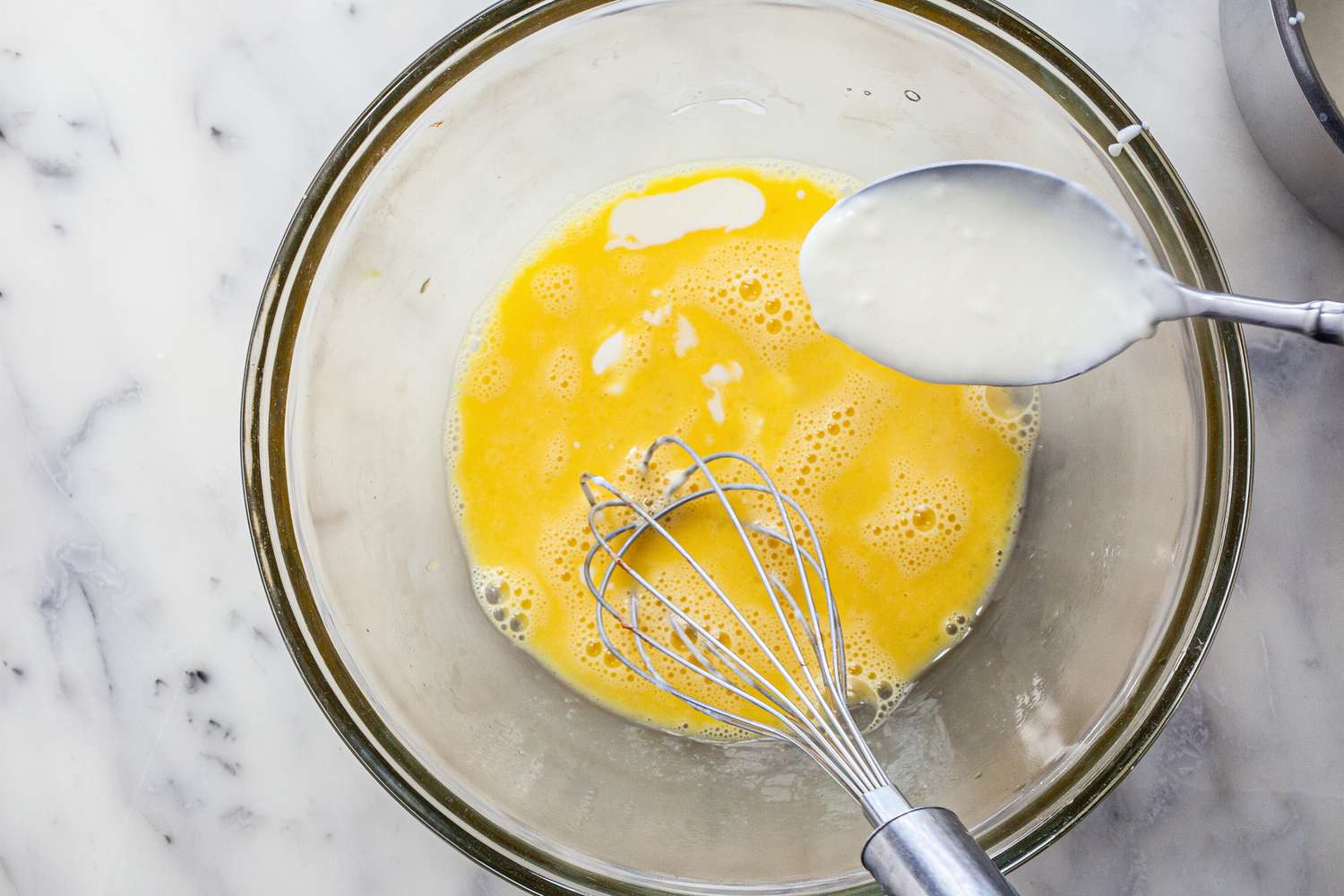 Easy béchamel for vegetarian moussaka