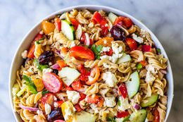 Gluten Free Greek Pasta Salad