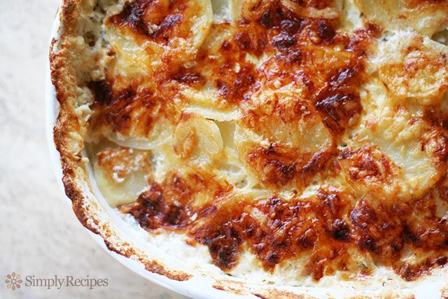scalloped potatoes