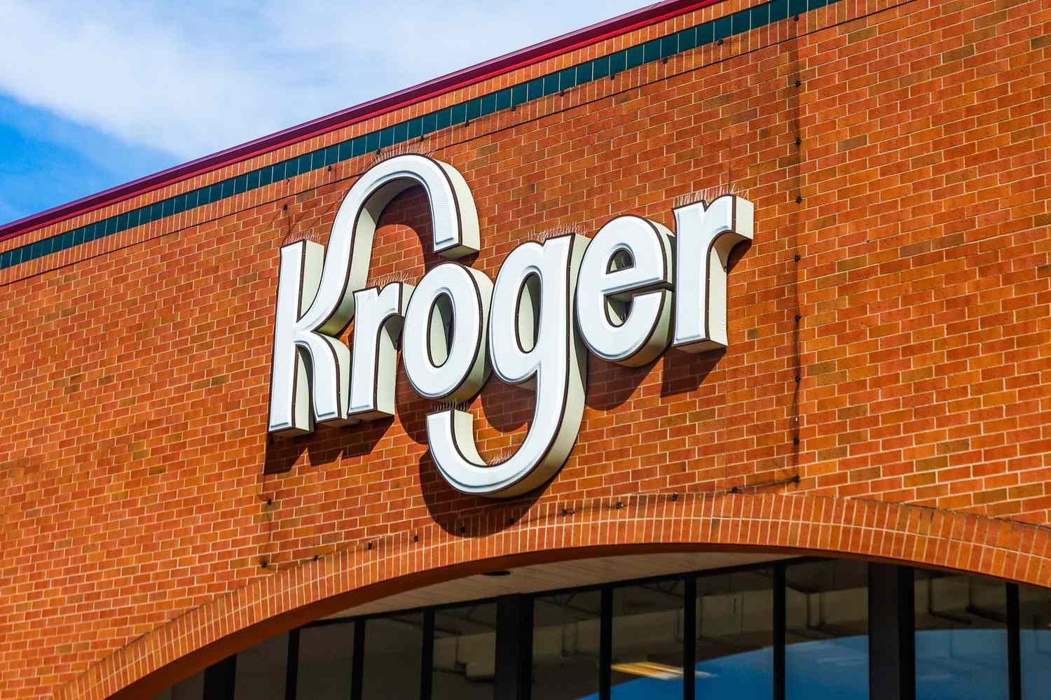 A Kroger storefront