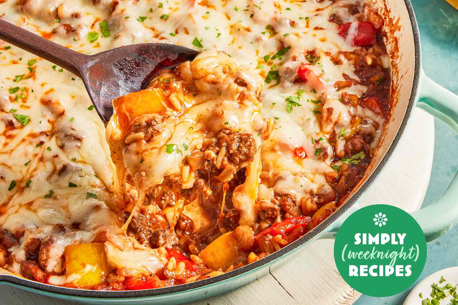 ground beef and pepper casserole