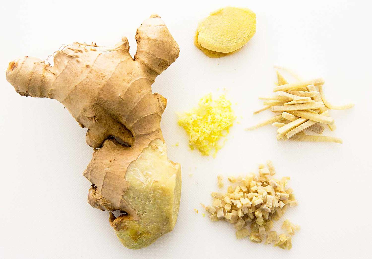 How to Peel, Chop, Grate Ginger
