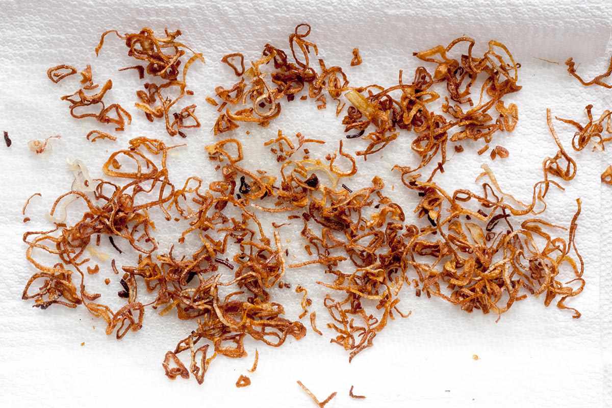 Sesame-Crusted Pork Cutlets with Crispy Shallots