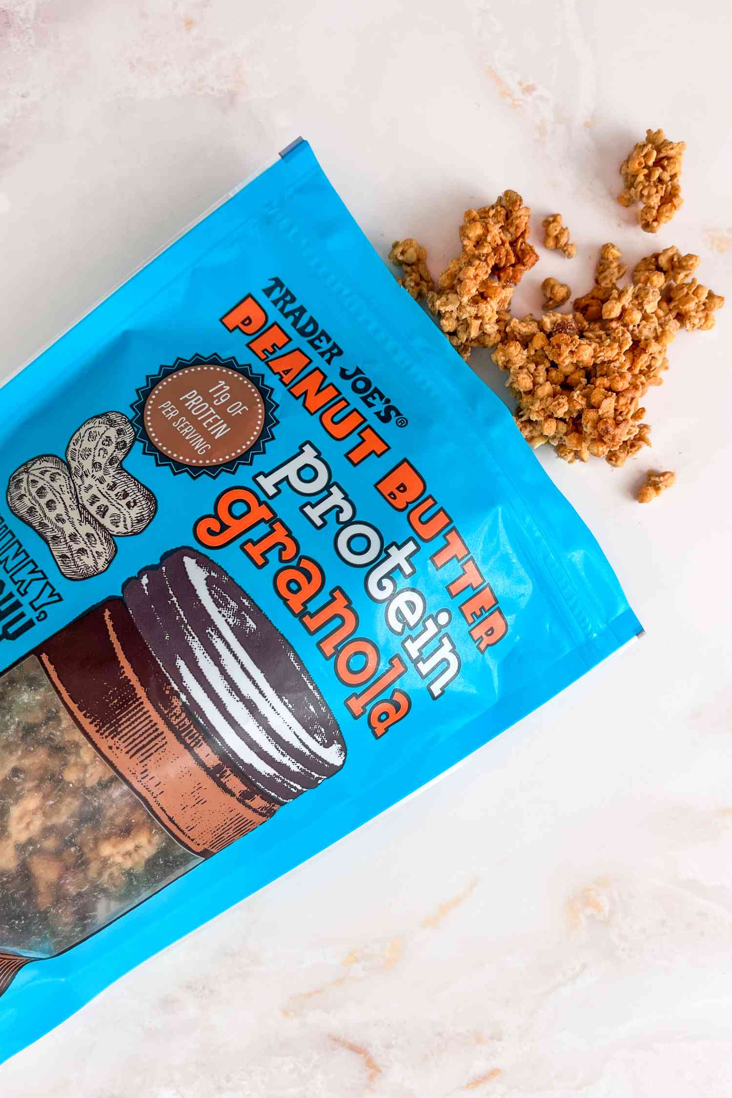 trader joe's peanut butter protein granola 