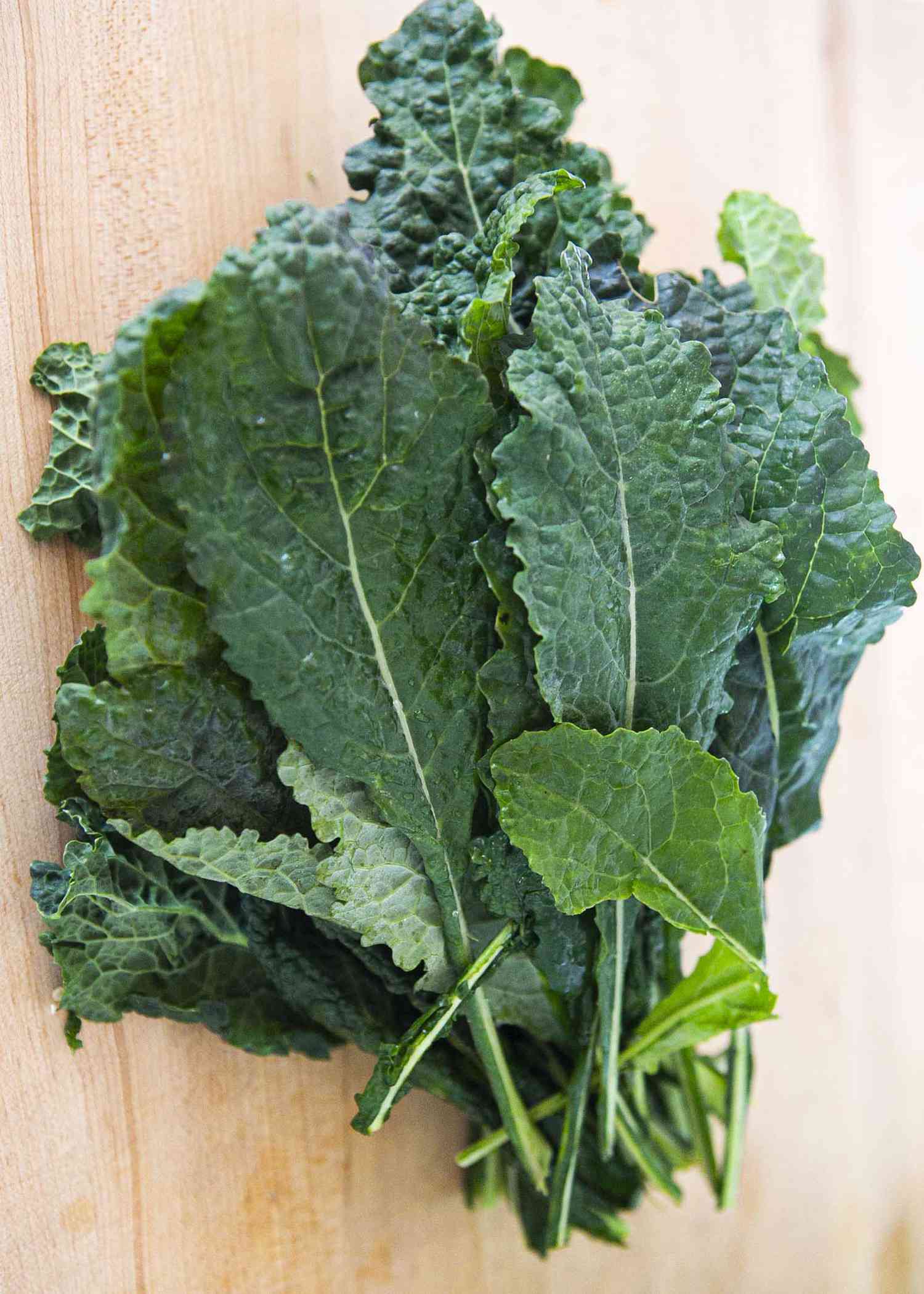 Kale for making easy kale salad