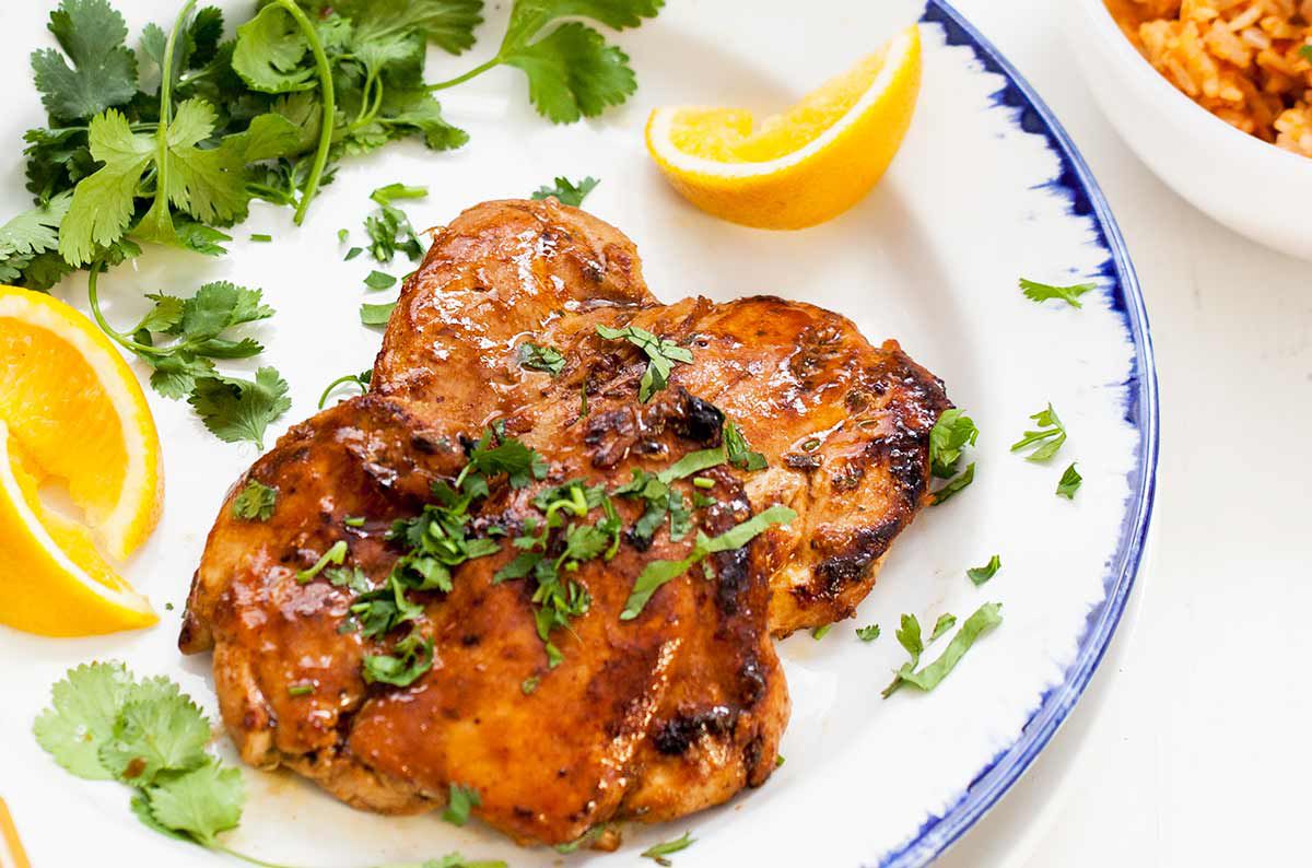 Spicy Orange Marinated Chicken