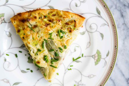 Artichoke Leek Frittata