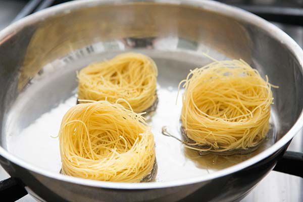 Angel Hair nests for Sopa Seca de Fideo